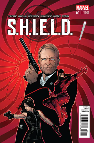 Illustration for article titled In The First SHIELDÂ Comic, Coulson and Crew Meet All the Marvel Heroes